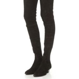 Tamara Mellon Go West Suede Thigh Boots